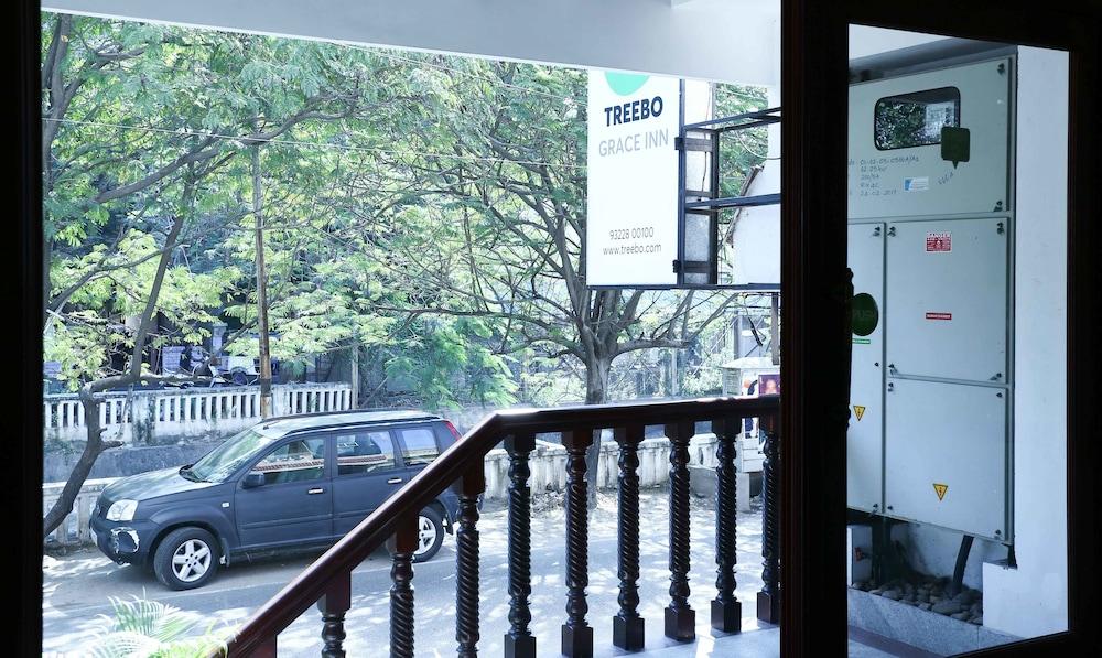 Treebo Grace Inn, 3 Min Walk From Promenade Beach Pondicherry Ngoại thất bức ảnh